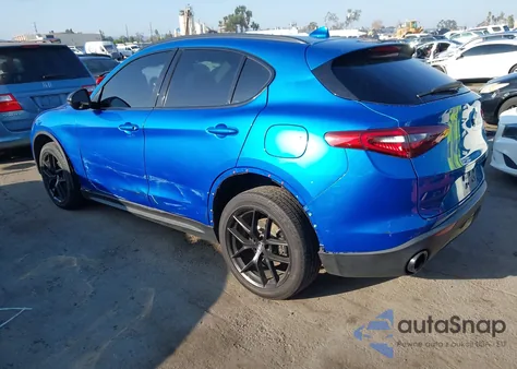 2019 Alfa Romeo Stelvio Rwd из США, поврежденный, VIN ZASPAJAN6K7C70461